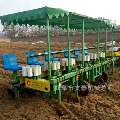 紅薯苗插秧機 廠家直銷蔬菜插秧機 自走式藥材花卉移苗機