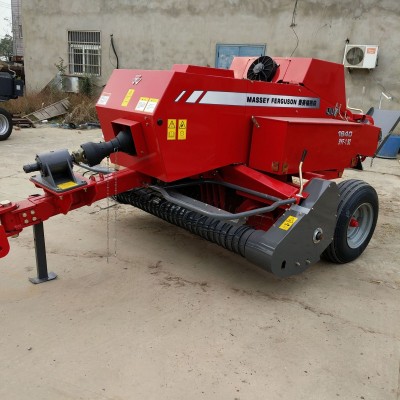 農用大型秸稈打捆機 玉米秸稈粉碎打捆機 方捆打捆機