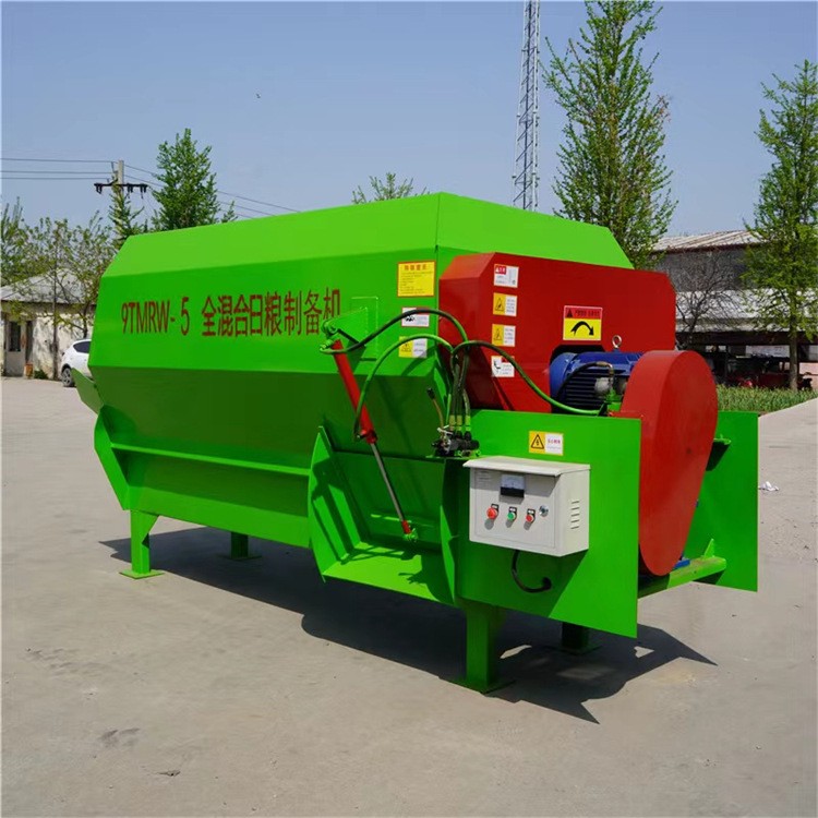 全日糧飼料混合拌料拌草機 揉絲攪拌一體機 牛羊草料攪拌機