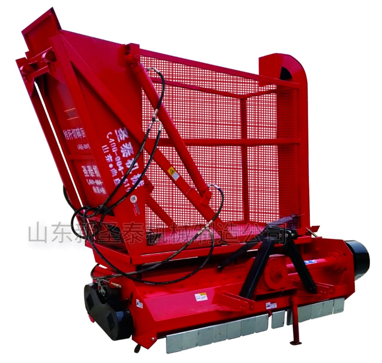 秸稈二次粉碎回收機 高效率秸稈青儲回收機 拖拉機帶的收割機