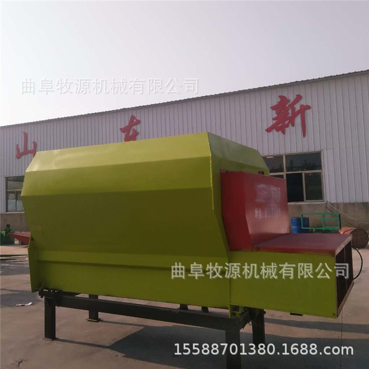 全混合日糧飼料攪拌機(jī)廠家 甘肅固定式草粉飼料攪拌機(jī)價格