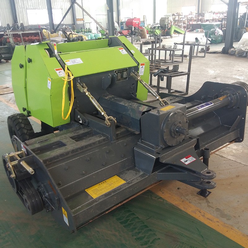 廠家定制小麥秸稈打捆機(jī) 小型玉米稻草打捆機(jī) 秸稈粉碎打捆一體