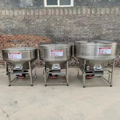小型家用養(yǎng)殖場拌料設(shè)不銹鋼飼料攪拌機(jī) 養(yǎng)殖場干濕拌藥拌料設(shè)備