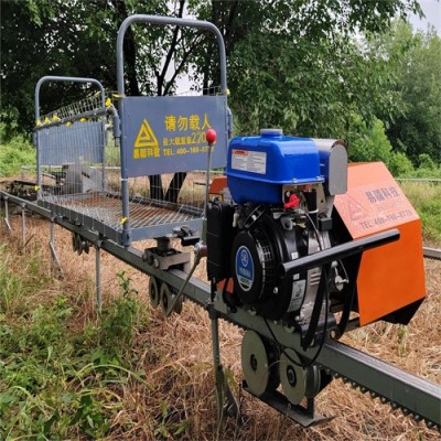 電動單軌運輸車 平地單軌運輸機 軌道果園運輸 軌道運機械