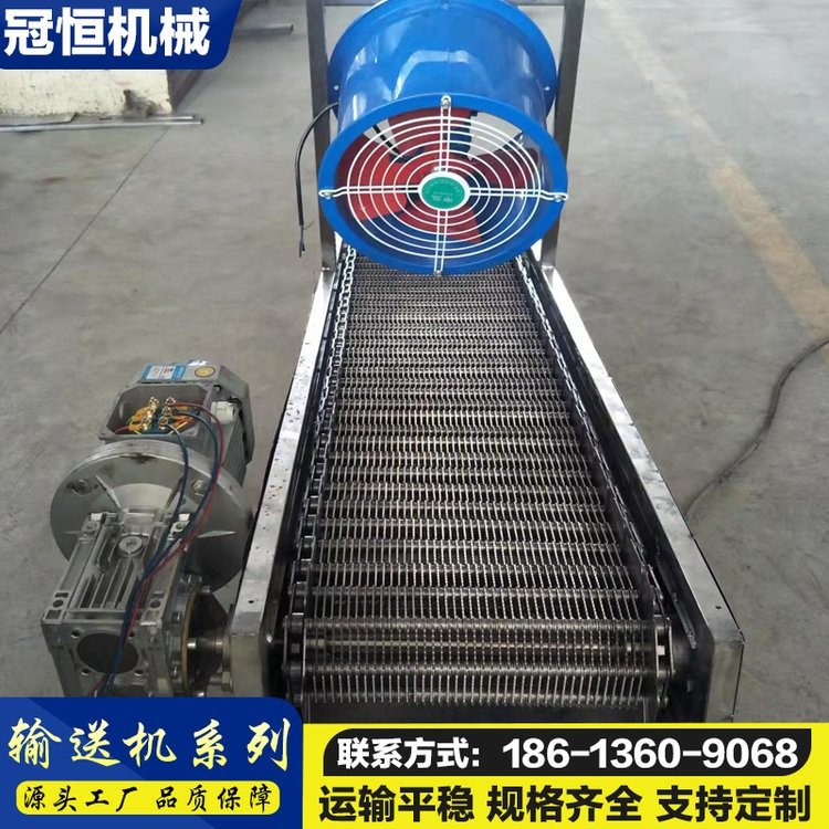 冠恒不銹鋼超大齒輪傳動輸送機 工業車間傳送機制造