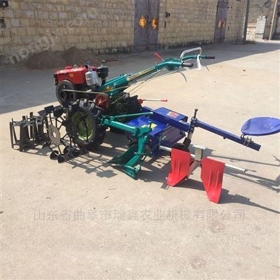 大馬力開荒犁地旋耕機 手扶柴油犁田機